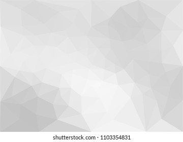 abstract gray colorful geometric background.polygon pattern vector