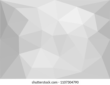 abstract gray colorful geometric background.polygon origami pattern vector