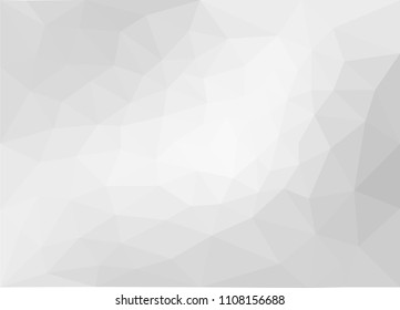 abstract gray colorful geometric background.polygon origami pattern vector