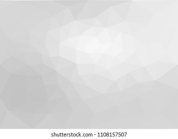 abstract gray colorful geometric background.polygon origami pattern vector