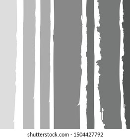 Abstract gray colors paint brush and strokes, stripes with vertical lines pattern background