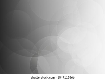 Abstract gray curve background with copy space for text. Modern template design for cover, brochure, web banner and magazine.