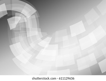 Abstract gray digital light background