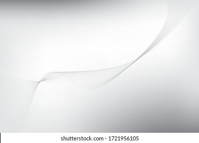 Onda digital gris abstracta de fondo de partículas. Ecualizador digital de pista de frecuencia. Vector