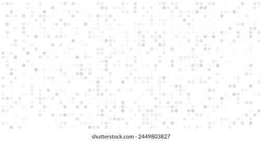 Abstract gray dots vector background