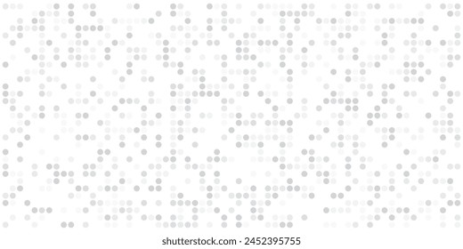 Abstract gray dots vector background