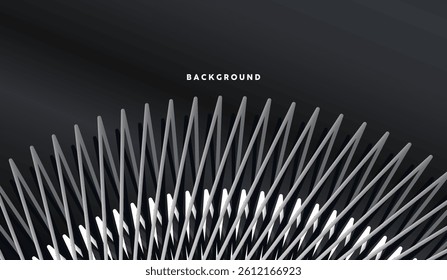 Abstract Gray Dragon Scales Background
