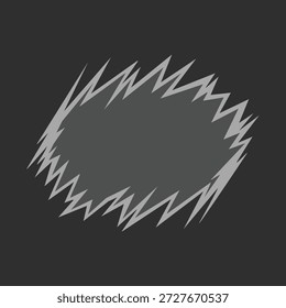 Abstrato sopro de poeira cinza feito de linhas rabiscadas irregulares formando uma nuvem de turbulência bagunçada