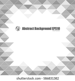 Abstract gray geometric background