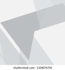 abstract gray geometric background. creative grey background design. vector illustration