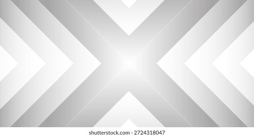 Fondo geométrico gris Abstractas con patrón de forma de X en capas, diseño minimalista moderno adecuado para uso comercial, tecnológico y de presentación.