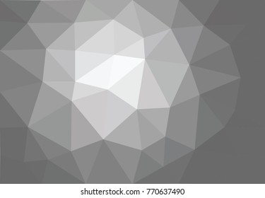 Abstract gray geometric background. Vector background
