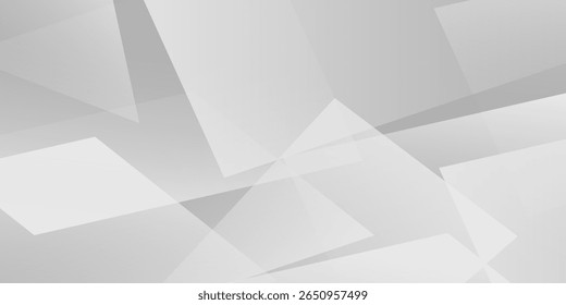 Abstract gray geometric design suitable for tech background