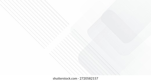 Abstrato cinzento geométrico moderno retângulo plano de fundo Neomorfos design. forma do retângulo sobrepor design abstrato Estilo mínimo branco neomorfismo site banner, Vetor negócios apresentação fundo