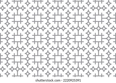 Abstract gray geometric pattern texture background. The creative ornament pattern background. New design, 2022-2023