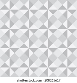 Abstract gray Geometric technology background, vector illustration.