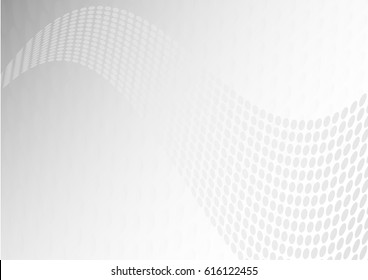 Abstract gray geometric wave background