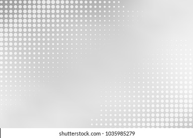 Abstract Gray Halftone Background. Vector monochrome illustration