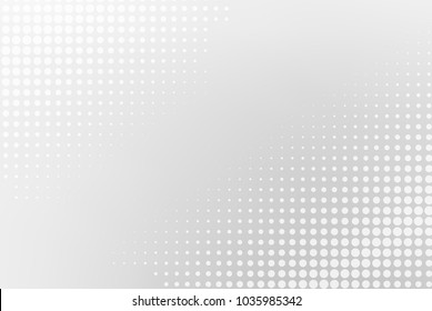 Abstract Gray Halftone Background. Vector monochrome illustration