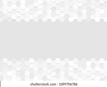 abstract gray hexa background