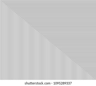 Abstract gray line background. Graphic modern pattern, vector line design, EPS10