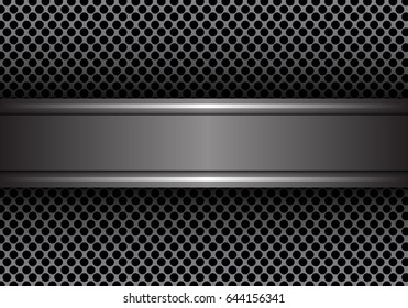 Anuncio de línea gris Abstractas en diseño de malla circular Ilustración vectorial de textura de fondo de lujo moderno.