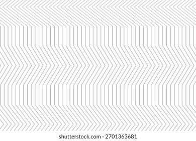 Abstract gray line pattern forming a stylish zigzag grid design ideal for modern backgrounds minimal templates web banners and decorative digital projects featuring clean geometric vector