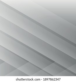 Abstrakte graue Linien, Hintergrund in verschiedenen Größen - Vektorgrafik