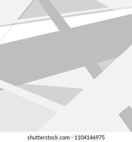 abstract gray lines and shape background. creative texture geometric gray and white color technology modern futuristic backdrop. 