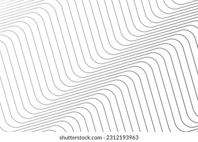 Abstract gray lines vector pattern background