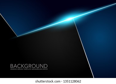 abstract gray metallic blue background vector - Vector