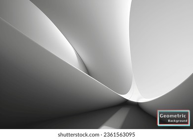 Abstract gray mix geometric background. Dynamic shapes composition. Vector illustration.