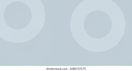 Abstract gray modern background with circle elements simple art pattern