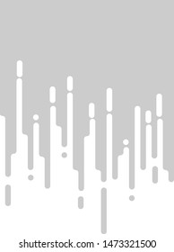Abstract gray mustard Rounded Lines Halftone Transition.white gray background