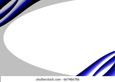 abstract gray and navy blue curve background design