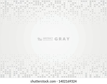 Abstract gray pattern random dot halftone design background. You can use for poster, ad, artwork, cover design, print, book, a4, artwork. illustration vector eps10