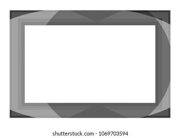 abstract gray photo frame