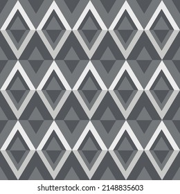 Abstract  gray polygon for seamless background