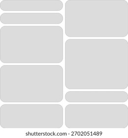 Abstrakte graue Formen Hintergrunddesign moderne einfache Vorlage Kunst