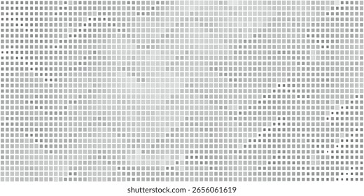 Fundo de mosaico de pixel quadrado cinza abstrato
