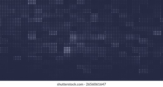 Fundo de mosaico de pixel quadrado cinza abstrato
