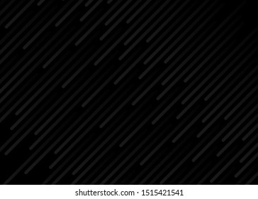 Abstract gray straight small straight line on a black background raining concept vector design illustration