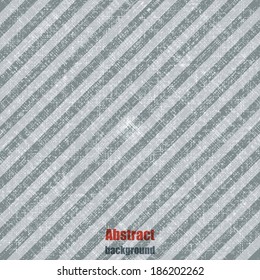 Abstract gray striped background. Eps10 Vector illustration