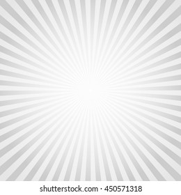 Abstract gray sunshine background. Similar to retro poster.