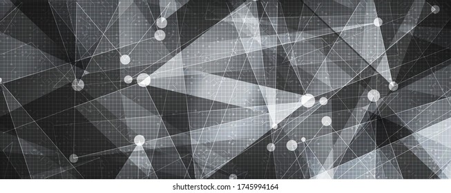 Abstract Gray Technology Background,Hi-tech Digital and security Concept design,Free Space For text in put,Vector illustration.