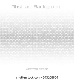 Abstract Gray Technology Cover Background, vector illustration