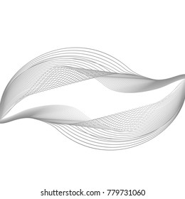 Abstract gray tecnology modern background. Fashion graphic design. Modern stylish abstract texture. Monochrome template for prints, textile, wrapping. Vector illustration
