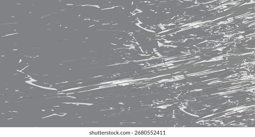 Textura cinza abstrata com arranhões e listras brancas