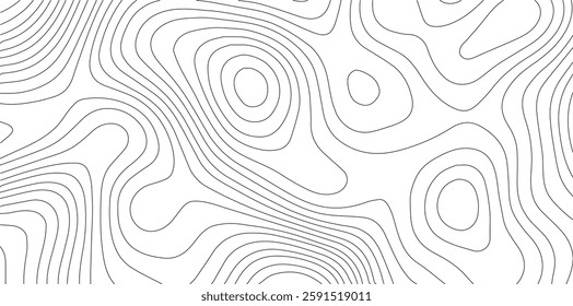 Abstract gray topography contour map background design .geometric black wave curve lines texture .abstract topographic map with wave line pattern .
