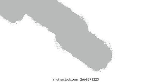 Elemento de superposición de textura de borde de papel rasgado gris Abstractas para Diseño gráfico y fondo transparente de collage
